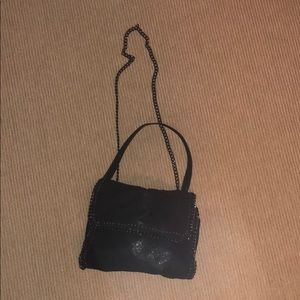 Very cute, only worn once black crossbody bag